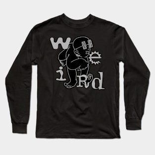 WeiRd Black Long Sleeve T-Shirt